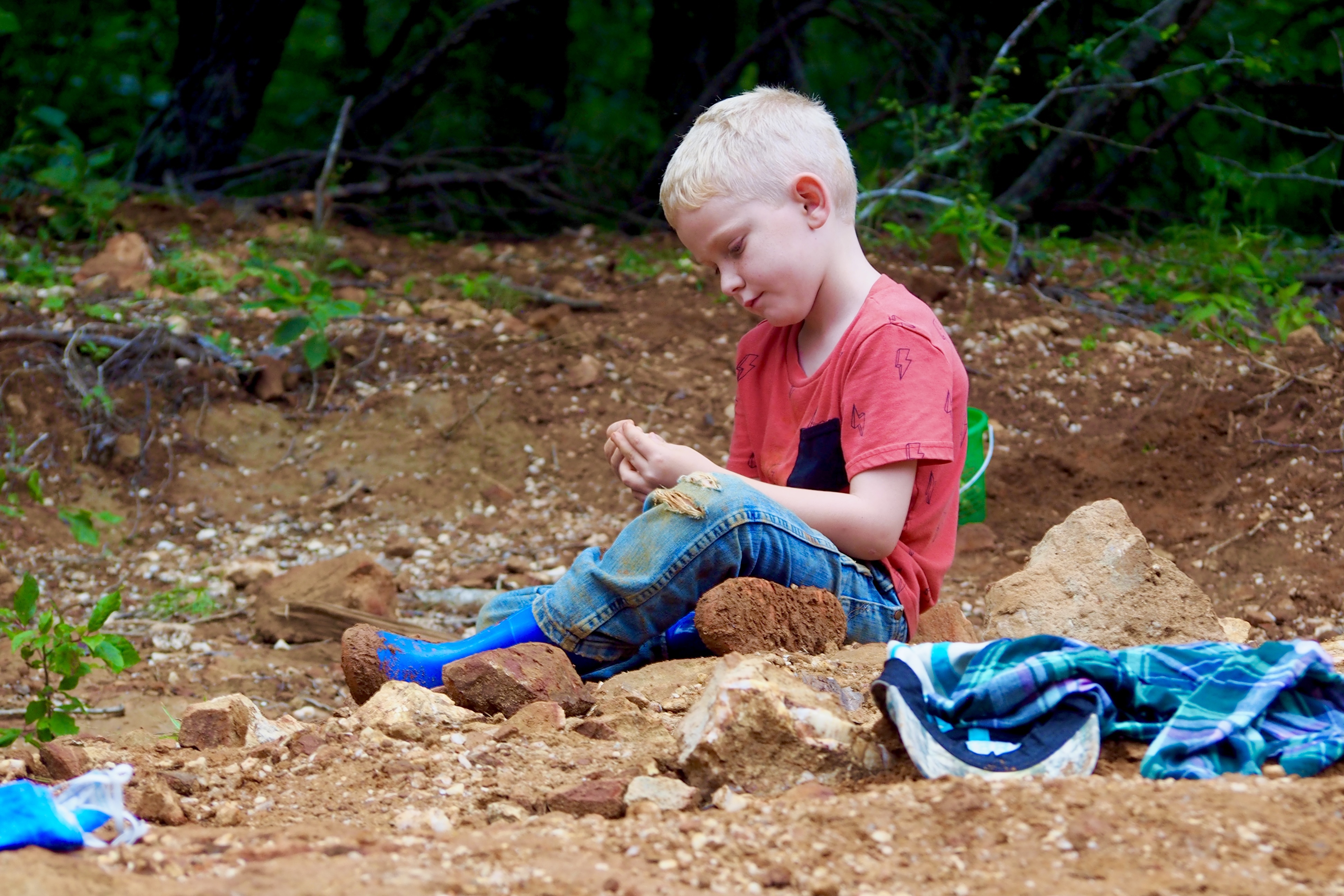 New Fave! Quartz Mining with Kids in Arkansas